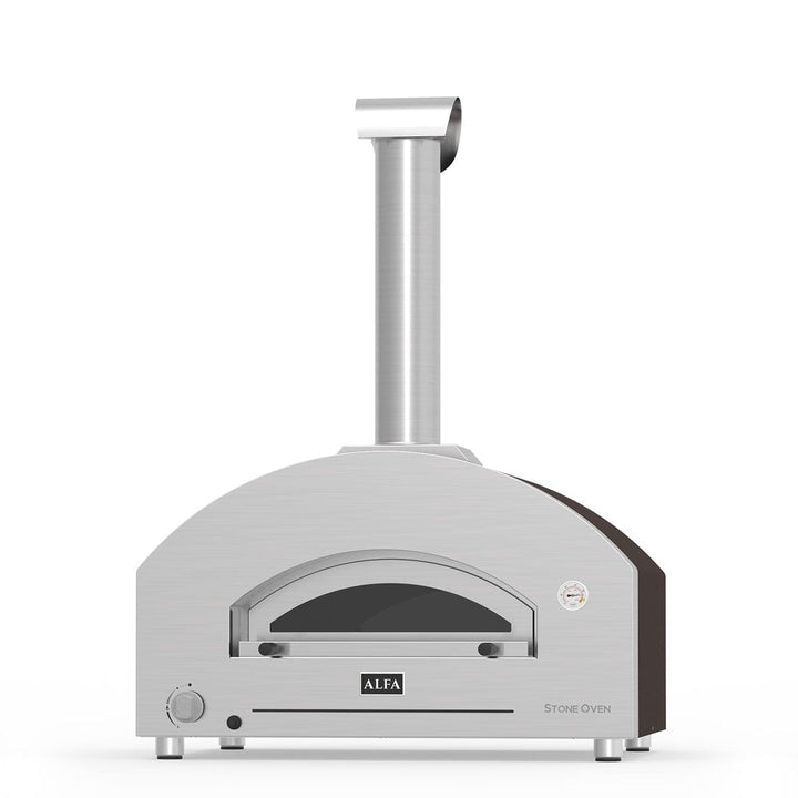 Alfa Forni Stone Pizza Oven Copper Large Top FXSTONE-L